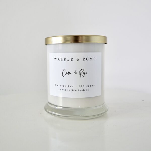 Walker & Rome Cedar & Rose Candle