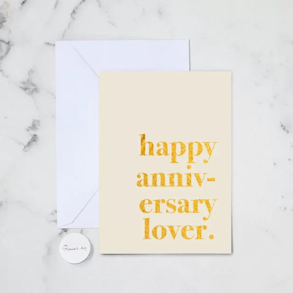 HAPPY ANNIVERSARY GREETING CARD