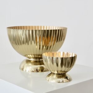 Urban Eden Small Zephyr Brass Bowl - Image 2