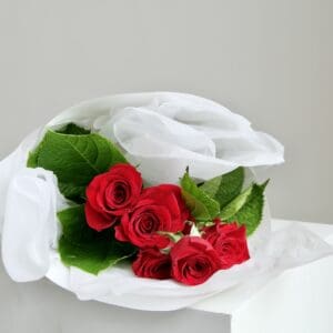 Half Dozen Red Roses - Image 2