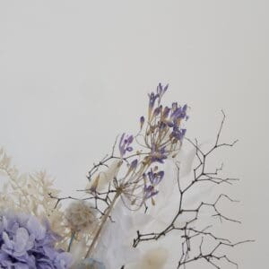 Purple Hydrangea in White - Image 5