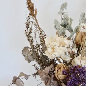 Mixed florals in Bone - Image 3