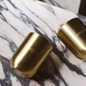 MILAN | Solid Brass Candle from Pompeii Home