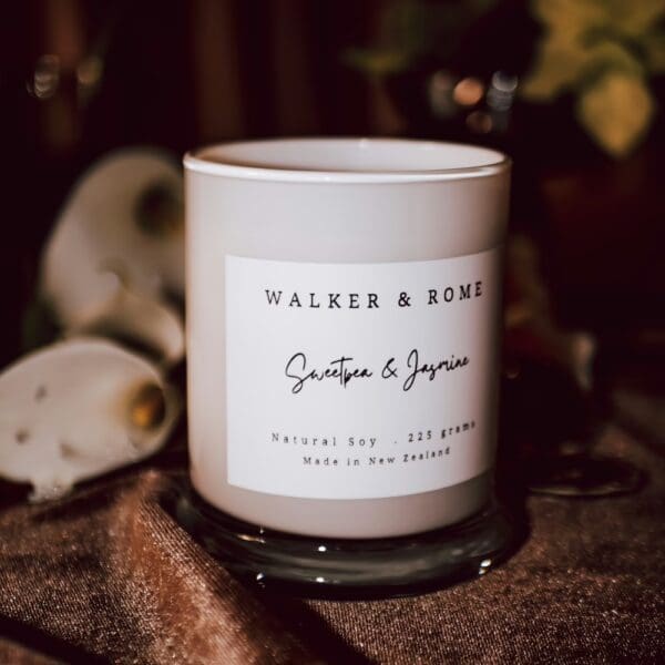 Walker & Rome Sweet pea & Jasmine Candle