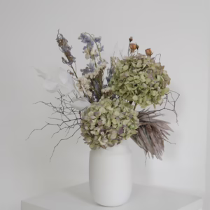 Delphinium and Silvertree