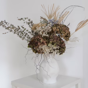 Mixed Floral in White