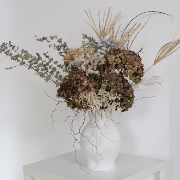 Mixed Floral in White