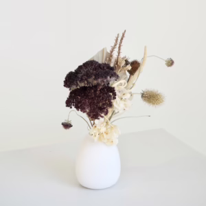 Dried mini in white