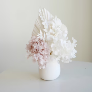 White and soft pink mini in White - Image 2