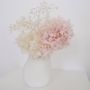 Pink and White in White Large Harmie