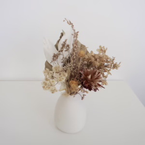 Mixed Floral Mini in White