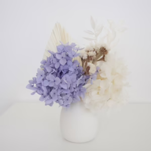 Mauve and White Mini in White