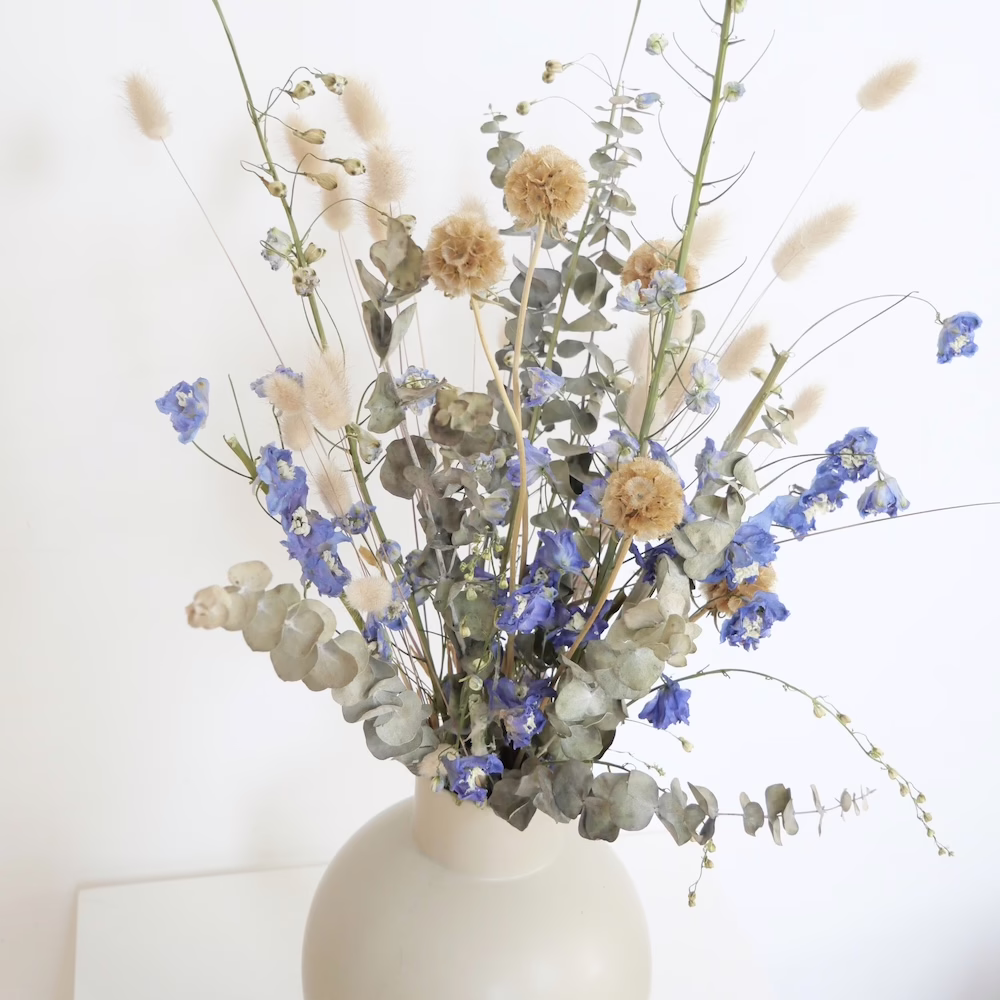 Mixed Florals in Beige - Image 2