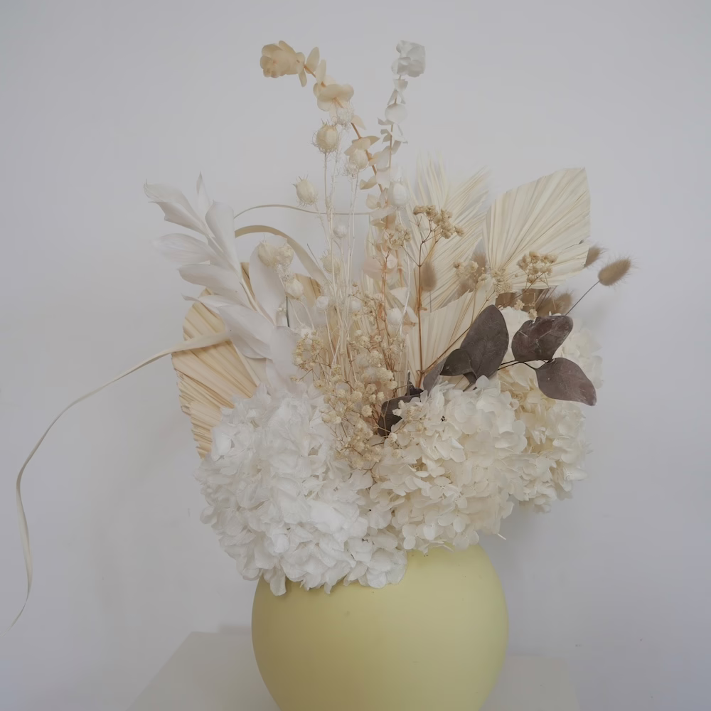 Hydrangea and Palm in Lemon - Image 4