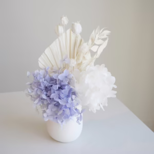 Lilac and White in White Mini