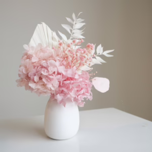 Pink with White in White Mini