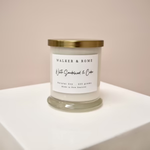 Walker & Rome White Sandalwood & Cedar Candle