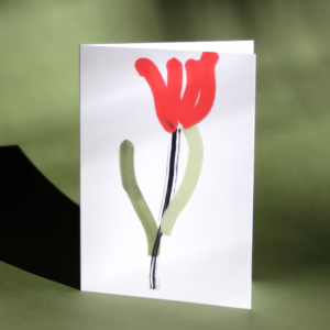 Red Tulip Card