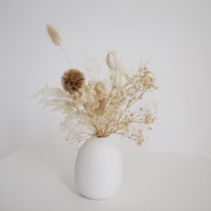 Beige and White Mini
